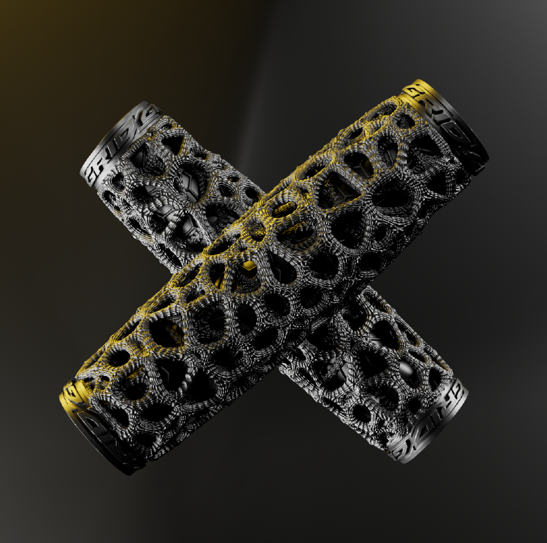 exogrip loctite mtb grips pair view