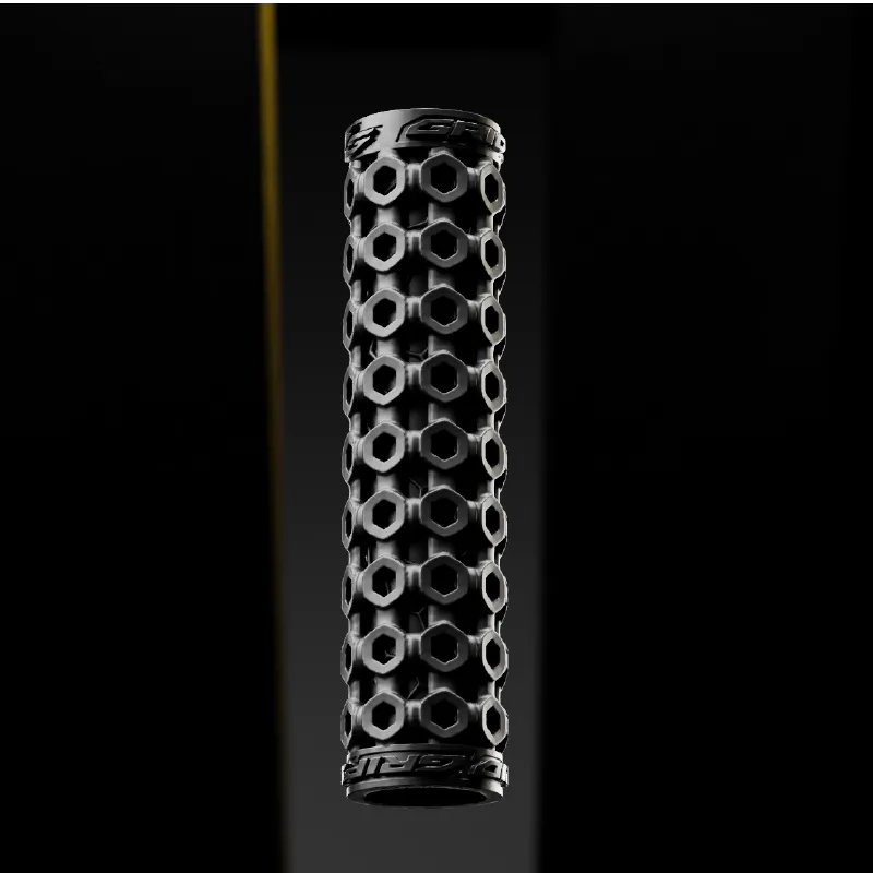 A single HexGrip standing upright in a dark studio